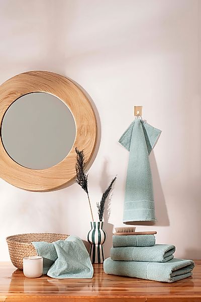 my home Handtuch Set Kimi, Duschtuch, günstig online kaufen