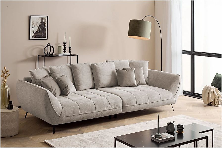 exxpo - sofa fashion Big-Sofa "Triton Mega Sofa,toller Sitzkomfort, Steppun günstig online kaufen