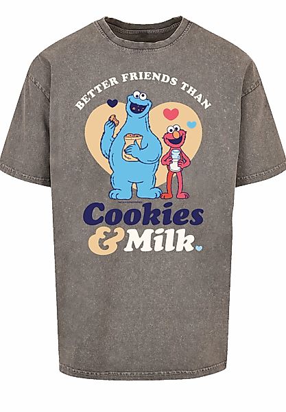 F4NT4STIC T-Shirt "Sesamstraße Cookies & Milk", Premium Qualität, Weihnacht günstig online kaufen