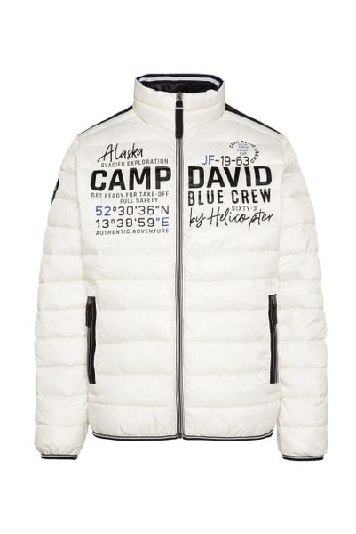 CAMP DAVID Outdoorjacke mit elastischem Saumabschluss günstig online kaufen