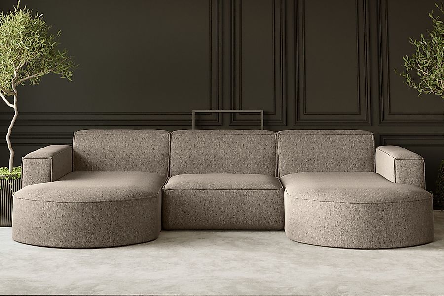 Kaiser Möbel Ecksofa Sofa U form, günstig online kaufen