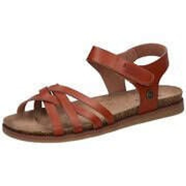 Mustang Shoes Riemchensandale "Mustang Shoes Sandalen Lederimitat/Textil" günstig online kaufen