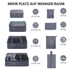 Coonoor Kofferorganizer Koffer Organizer Set 8-teilig günstig online kaufen