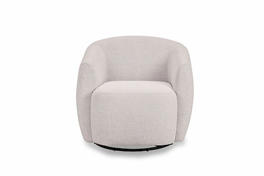 andas Drehsessel »Vallsta«, Breite 85 cm, Chenille oder Boucle Stoff, Drehf günstig online kaufen