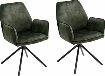 MCA furniture Esszimmerstuhl »Ottawa mit Armlehne«, (Set), 2 St., Vintage, günstig online kaufen