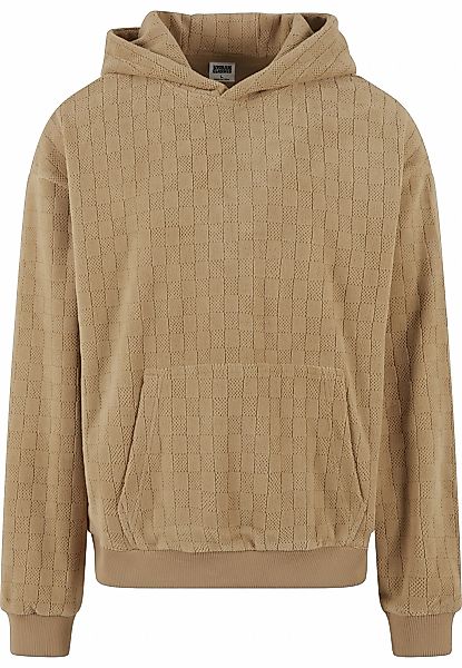 URBAN CLASSICS Kapuzenpullover "Urban Classics Jacquard Velvet Oversized Ho günstig online kaufen