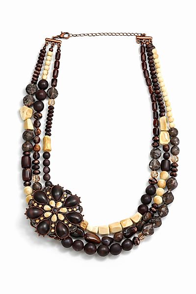 COLLEZIONE ALESSANDRO Statementkette "Erna" mit dekorativen Schmuckteil günstig online kaufen