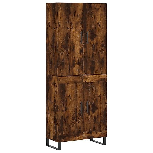 vidaXL Highboard Räuchereiche 69,5x34x180 cm Holzwerkstoff 3195816 günstig online kaufen