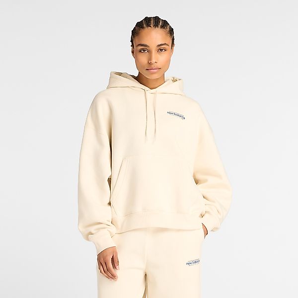 New Balance Kapuzensweatshirt "Reimagined Fleece Oversized Hoodie" günstig online kaufen