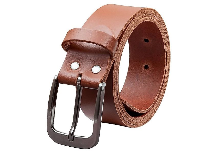 COLOGNEBELT Ledergürtel OM434-SL-Hellbraun MADE IN GERMANY, Hellbraun Kürzb günstig online kaufen