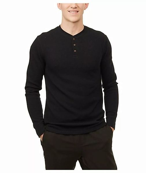 tentree Sweatshirt TreeWaffle Henley Longsleeve günstig online kaufen