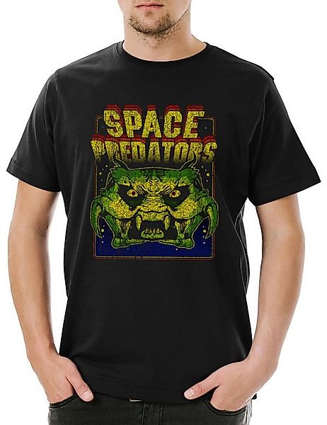 Urban Backwoods Print-Shirt Urban Backwoods Space Predators Herren T-Shirt günstig online kaufen