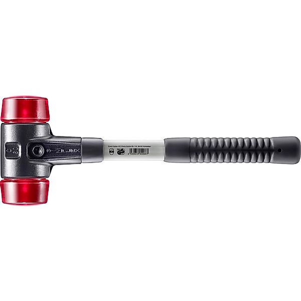 Halder Simplex Schonhammer Ø 60 mm Plastik Rot mit Verstärktem Tempergussge günstig online kaufen
