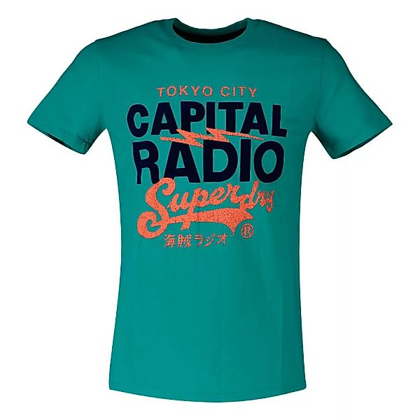 Superdry Music Kurzarm T-shirt S Lapis günstig online kaufen