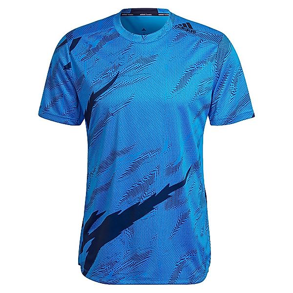 Adidas M D4t Aop Kurzarm T-shirt M Blue Rush günstig online kaufen