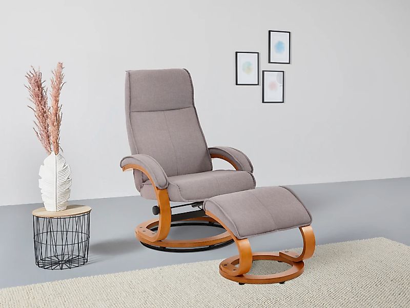 Home affaire Relaxsessel "Paris, TV-Sessel mit Hocker und manueller Liegefu günstig online kaufen