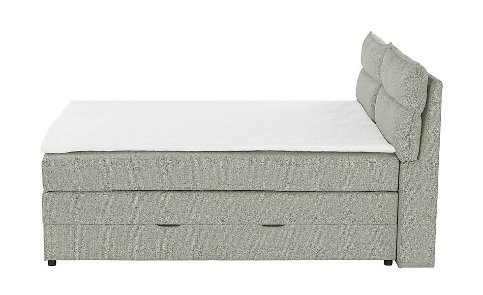 Boxspringbett mit Bettkasten Neto ¦ grün ¦ Maße (cm): B: 153 H: 109 Betten günstig online kaufen