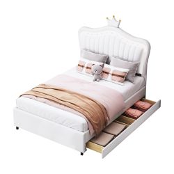 REDOM Polsterbett Bett Kinderbett Polsterbet Gästebett günstig online kaufen