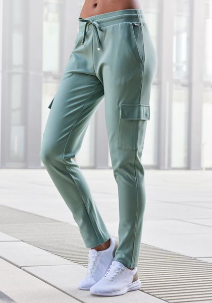 LASCANA Cargohose in weich fließendem Material, günstig online kaufen