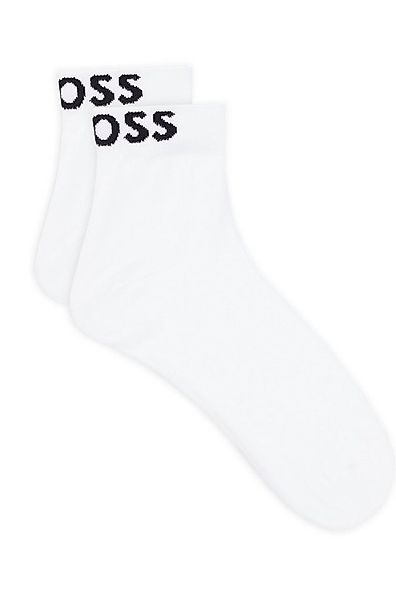 BOSS Freizeitsocken 2P SH Logo CC W (Packung, 2-Paar, 2er) mit eingestrickt günstig online kaufen