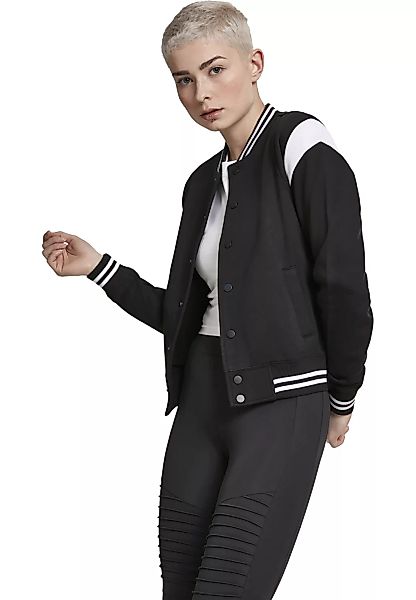 Urban Classics Damen Inset College Sweat Jacket günstig online kaufen