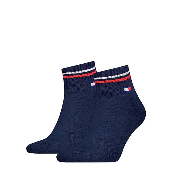Tommy Hilfiger Kurzsocken "TH UNI TJ QUARTER 2P ICONIC", (2 Paar), Half-Ter günstig online kaufen