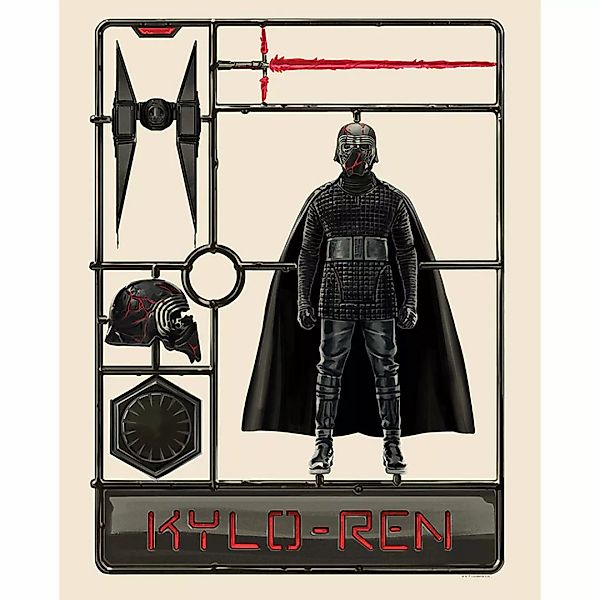 Komar Poster Star Wars Toy Kylo Star Wars B/L: ca. 40x50 cm günstig online kaufen