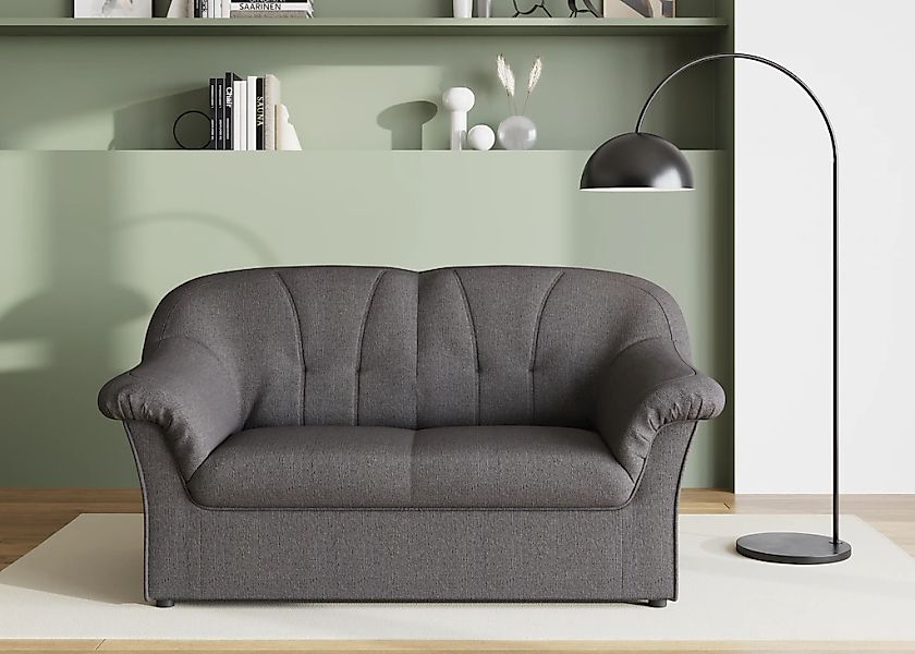 DOMO collection 2-Sitzer "Pegnitz für kleine Räume, Breite 155cm," zeitlos, günstig online kaufen