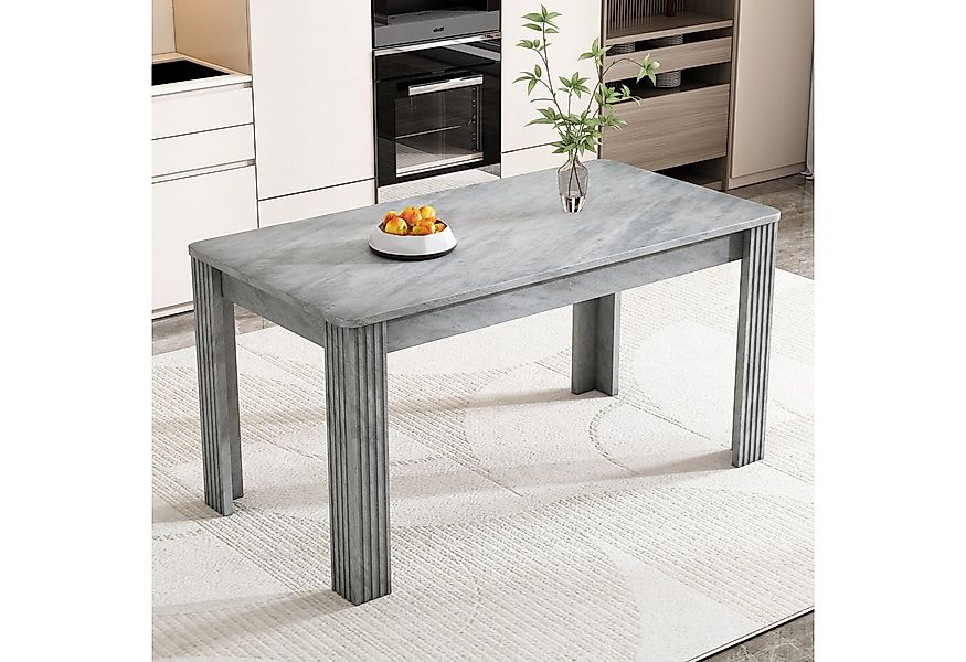 Flieks Esstisch (1-St), Rechteckiger Esszimmertisch Schreibtisch Küchentisc günstig online kaufen