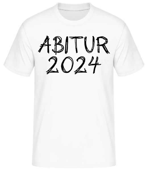 Abitur 2024 · Männer Basic T-Shirt günstig online kaufen
