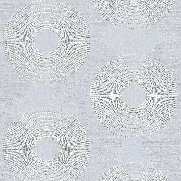 A.S. Création Tapete Punktmuster Grau und Weiß 53 cm x 10,05 m AS-378322 günstig online kaufen