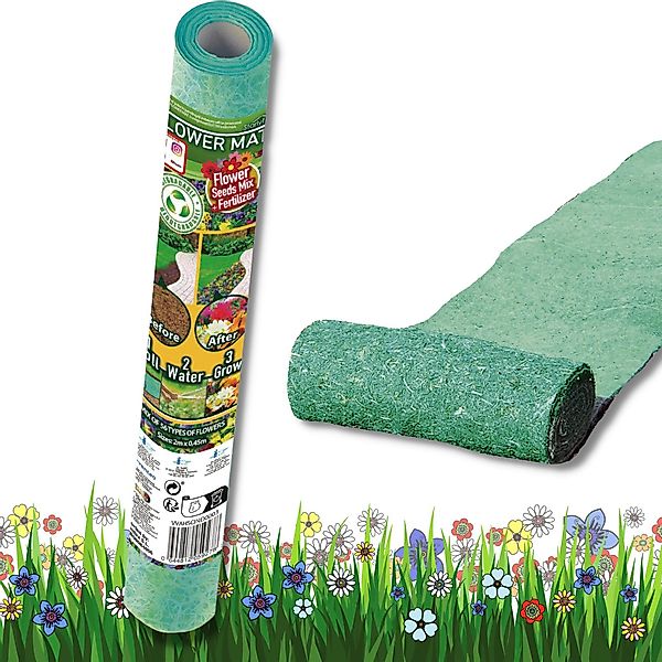 Starlyf Blumensamen Flower Mat, Blumensamen Matte, günstig online kaufen