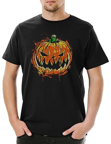 Urban Backwoods Print-Shirt Urban Backwoods Pumpkin Head Herren T-Shirt Sch günstig online kaufen