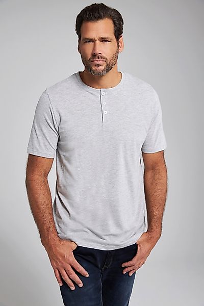 JP1880 T-Shirt JP1880 Henley Basic Knopfleiste günstig online kaufen