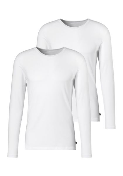 H.I.S Langarmshirt Packung, 2er-Pack, Doppelpack Unterziehshirt aus Baumwol günstig online kaufen