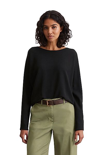 Marc OPolo Strickpullover oversized, gerollte Kanten, leicht günstig online kaufen