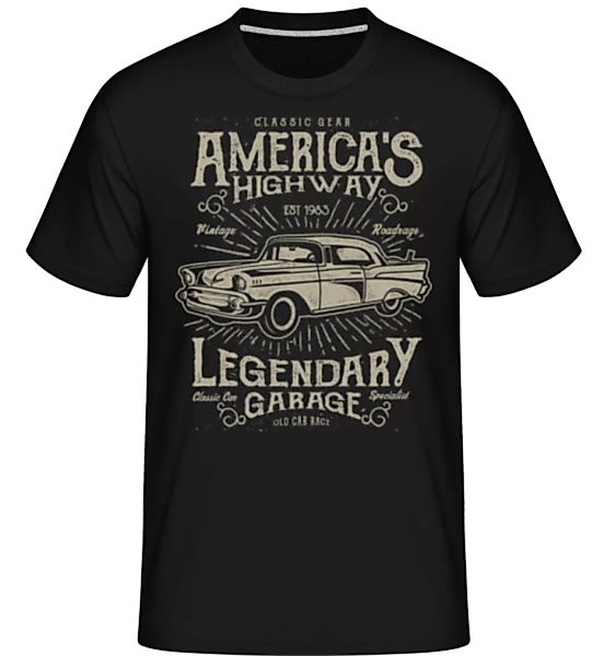 America's Highway · Shirtinator Männer T-Shirt günstig online kaufen