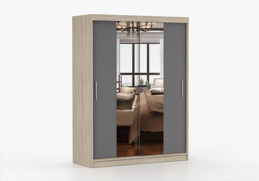 imoebel24 Schwebetürenschrank VISTA 01 150 cm günstig online kaufen