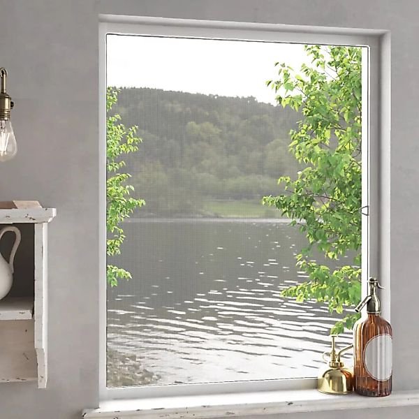 Vidaxl Insektenschutz Für Fenster Weiß 100x120 Cm günstig online kaufen