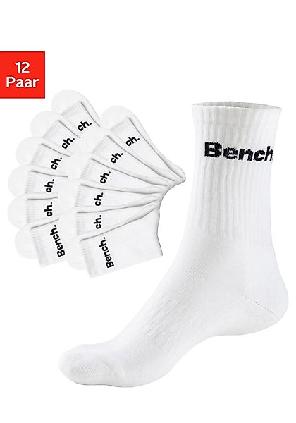 Bench. Tennissocken (Packung, 12-Paar) mit Fuß günstig online kaufen