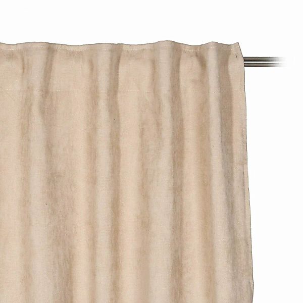 Vorhang Beige Polyester 140 X 260 Cm günstig online kaufen
