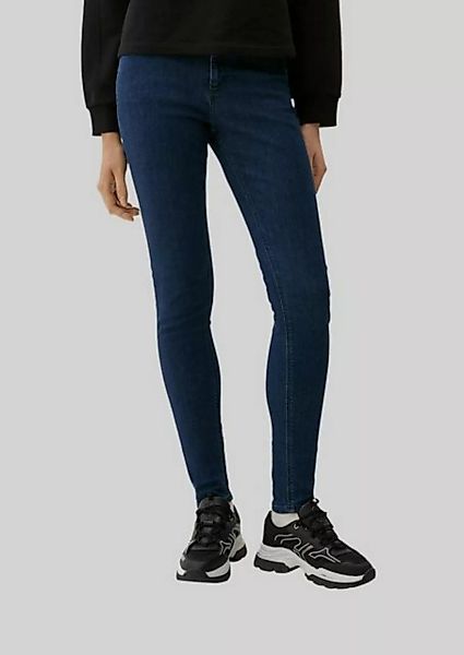 QS Skinny-fit-Jeans SADIE Skinny Fit Jeans mit Taschen in klassischer 5-Poc günstig online kaufen