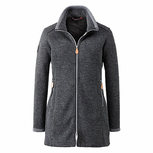DEPROC Active Strickmantel "AMYWOOD LONG", außergewöhnlicher Feinstrickmant günstig online kaufen