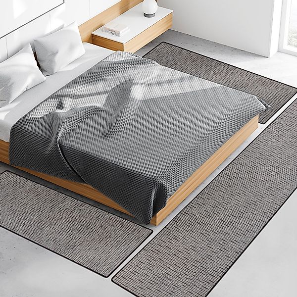 Kubus Bettumrandung Genf, 3-teiliges Set, (3-tlg), Verschiedene Farben und günstig online kaufen