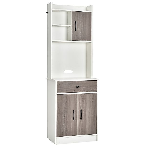 COSTWAY Küchenbuffet Hochschrank mit Schublade & günstig online kaufen