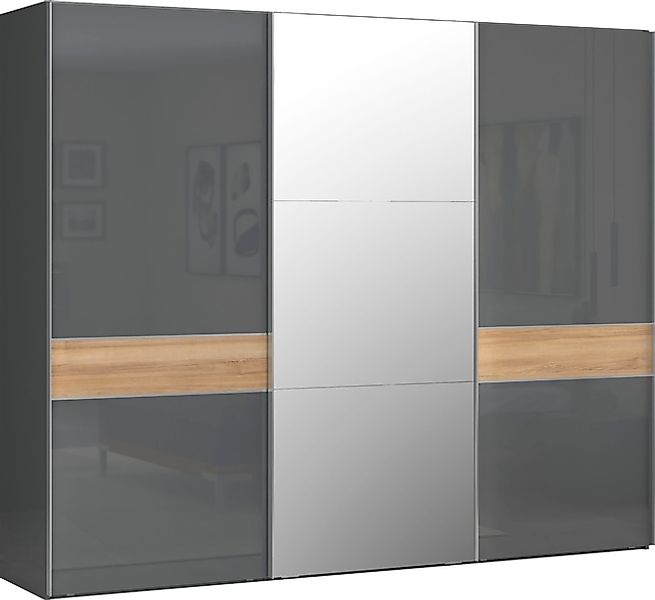 Places of Style Schwebetürenschrank »Onyx, Schwebetürenschrank inklusive In günstig online kaufen