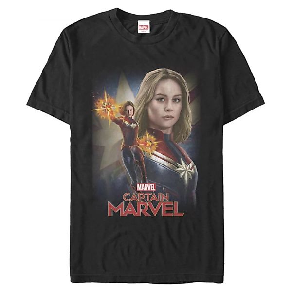 Marvel - Captain Marvel - Captain Marvel Cap - Männer T-Shirt günstig online kaufen
