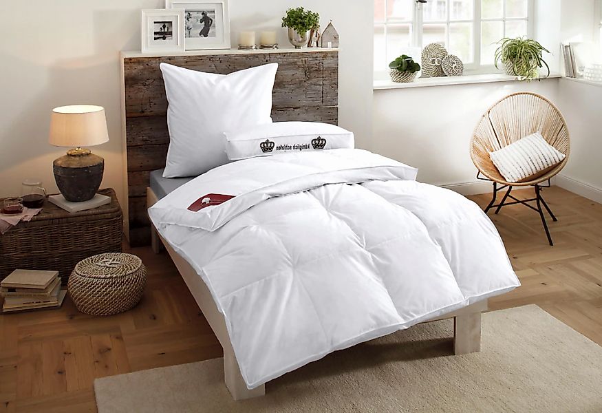 RIBECO Federbettdecke "Emily" extrawarm Füllung 90Federnund10Daunen 1 Stk. günstig online kaufen