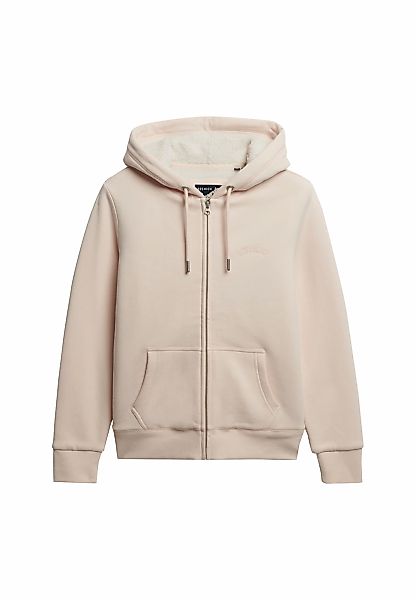 Superdry Kapuzensweatjacke "BORG LINED ZIPHOOD" günstig online kaufen