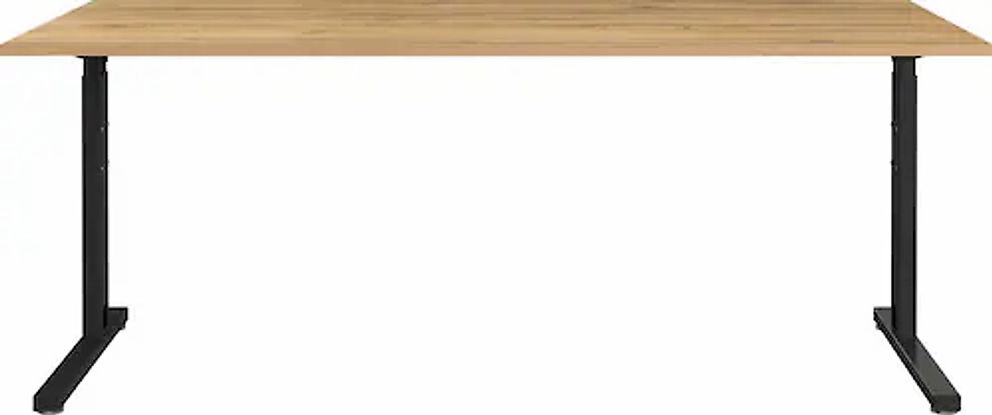 GERMANIA Schreibtisch »GW-Profi 3.0«, höhenverstellbar (70- 80 cm), in 2 Br günstig online kaufen